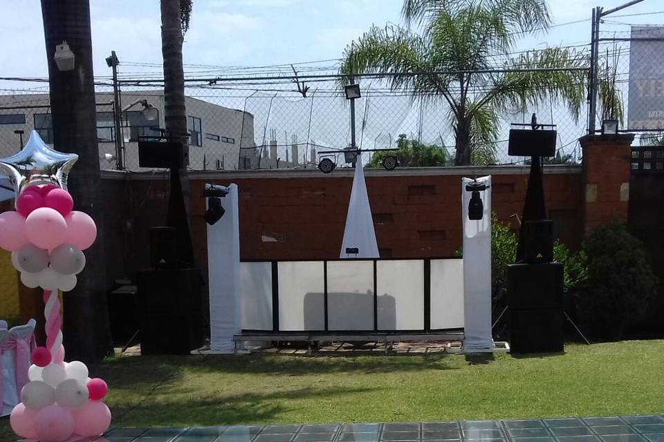 Vista pista y DJ