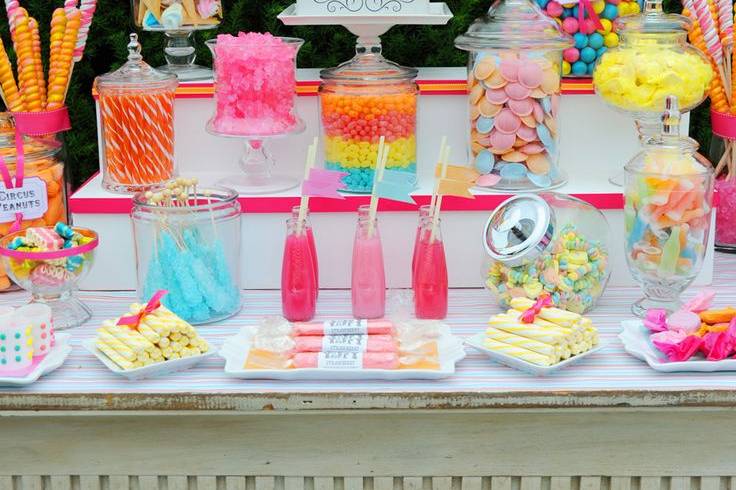 Candy bar: dulces o postres