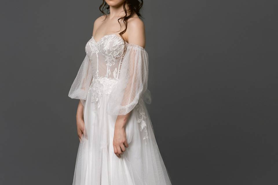 Novia romántica