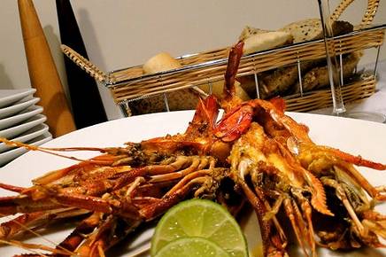Langostinos de La casa