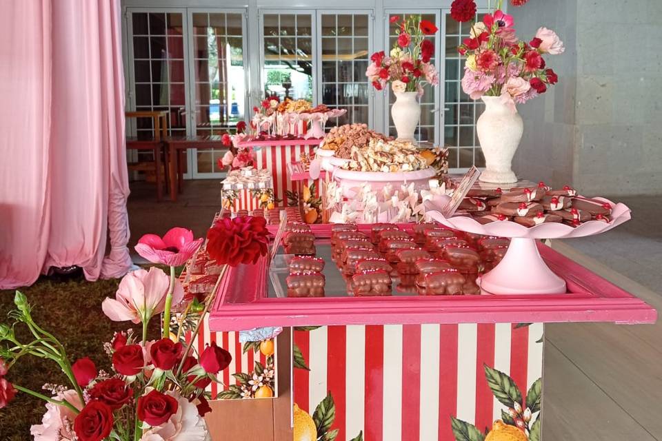 Mesas de dulces