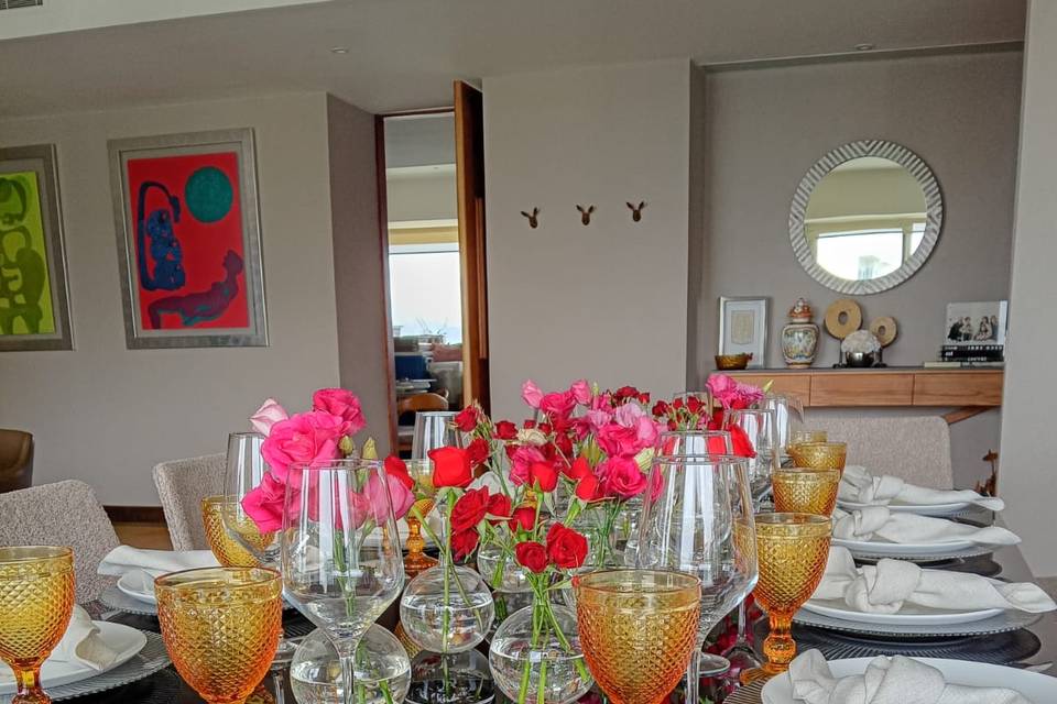 Comida entre amigos