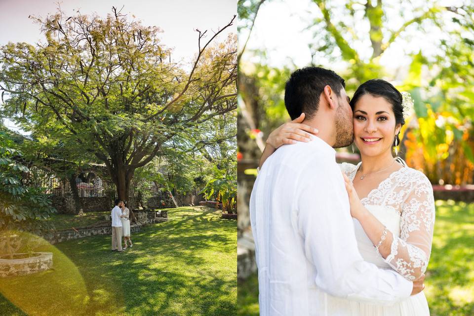 Retratos de los novios