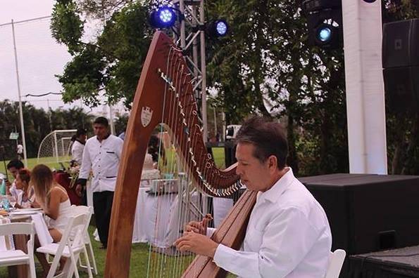 Arpa para ceremonia