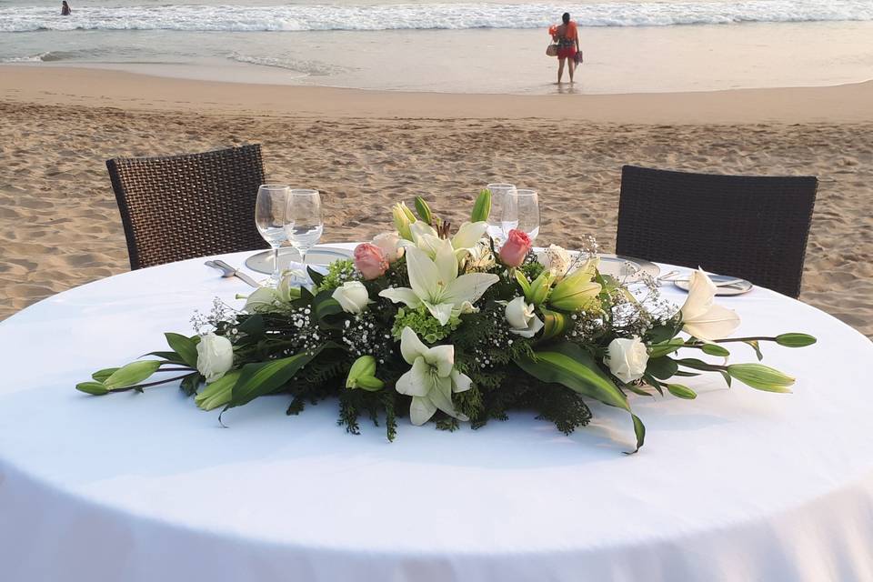 Mesa para novios