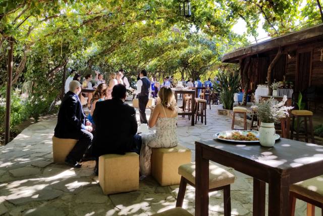 Boda en jardín