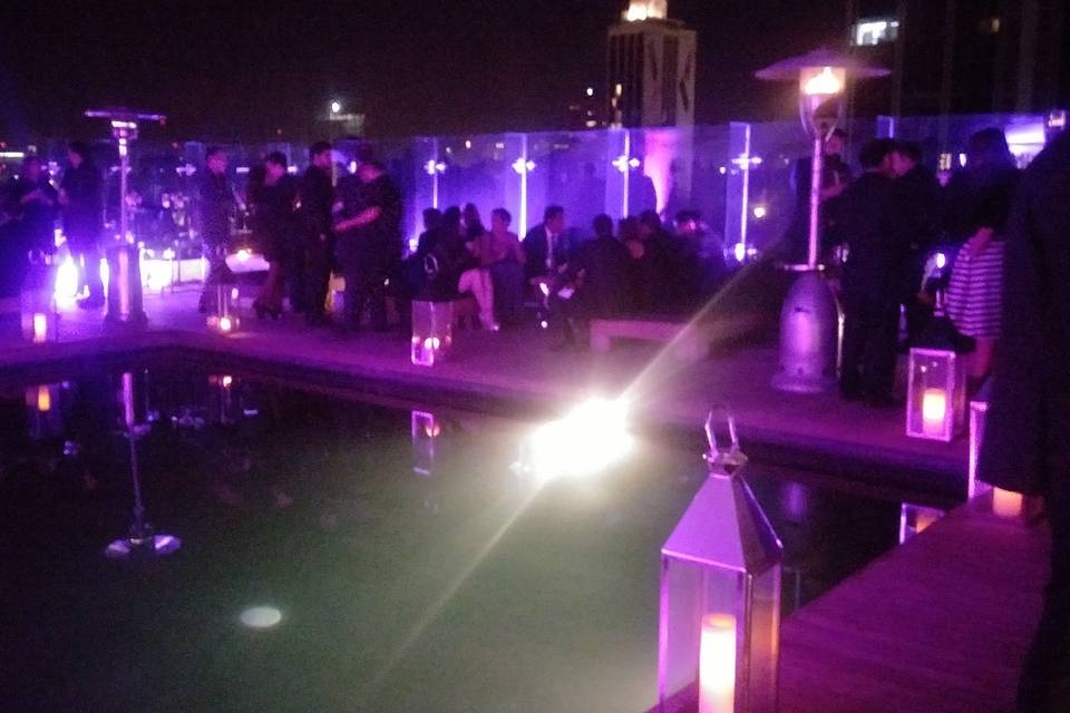 Boda-coctel Sky Bar