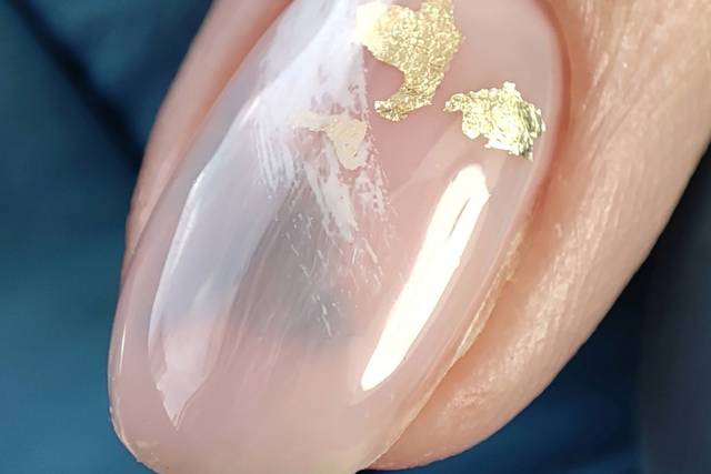 Diseño con hoja de oro