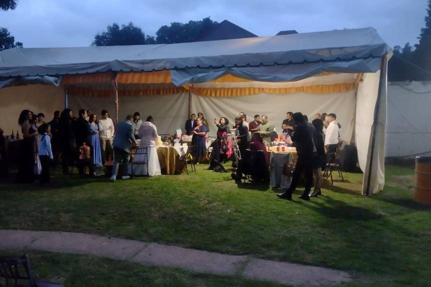 Boda en el jardín