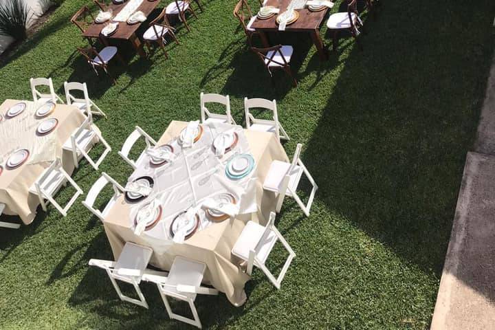 Eventos en jardín