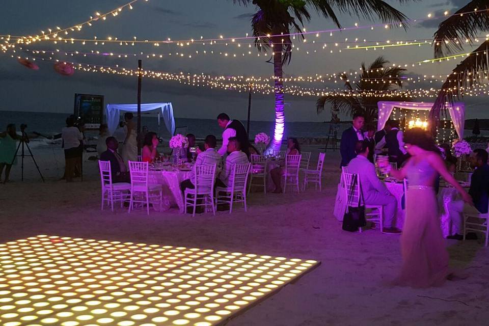 Boda en la playa