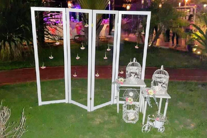 Boda en jardín