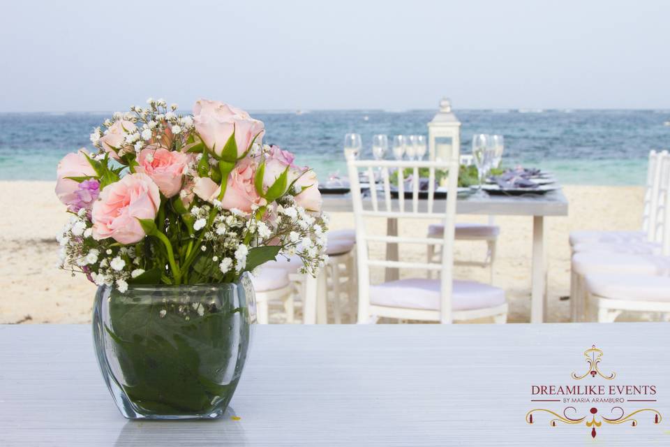 Boda en la playa