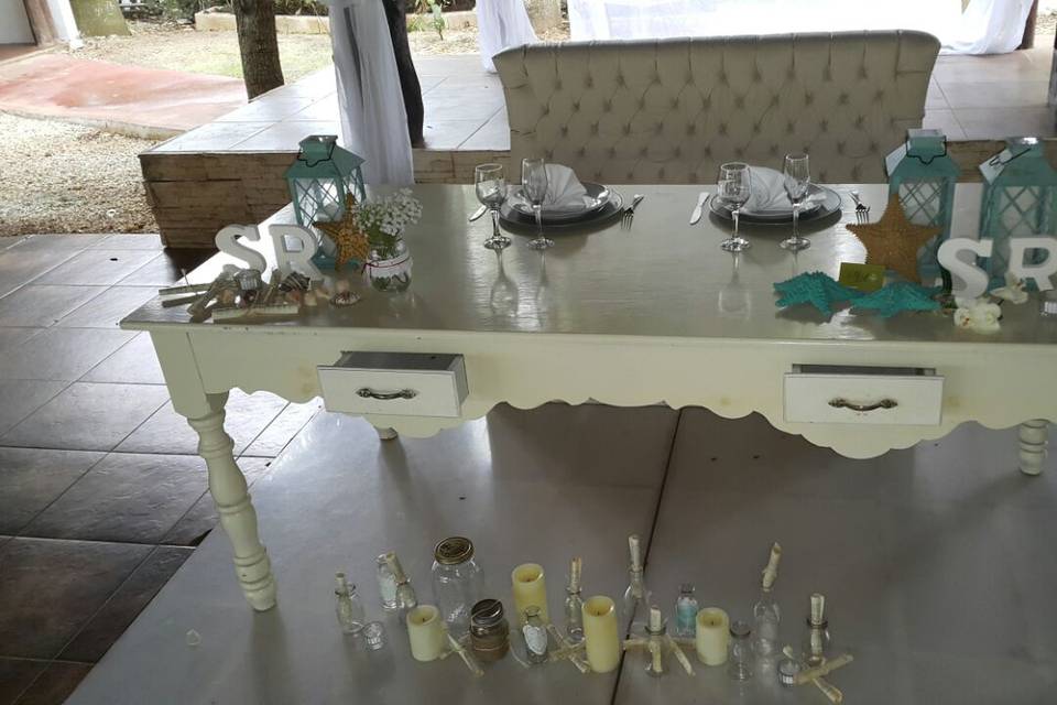 Mesa de novios