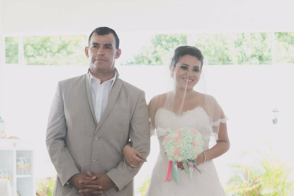 Boda en jardín