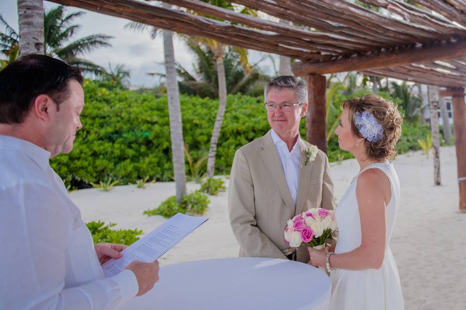 Boda en Playa del Carmen