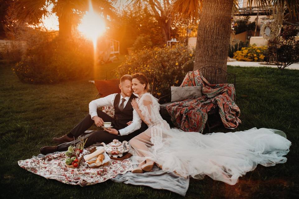 Boho wedding photo shoot