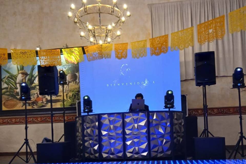 DJ boda pista baile pantallas