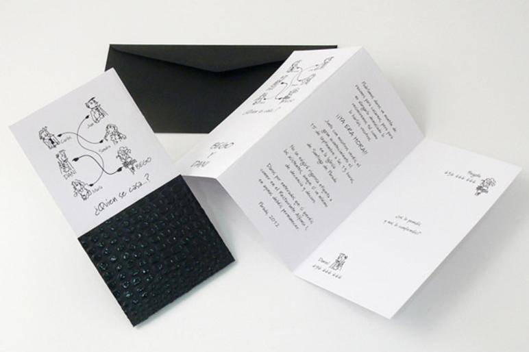 Invitación tríptico