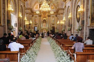 Decoración de la iglesia