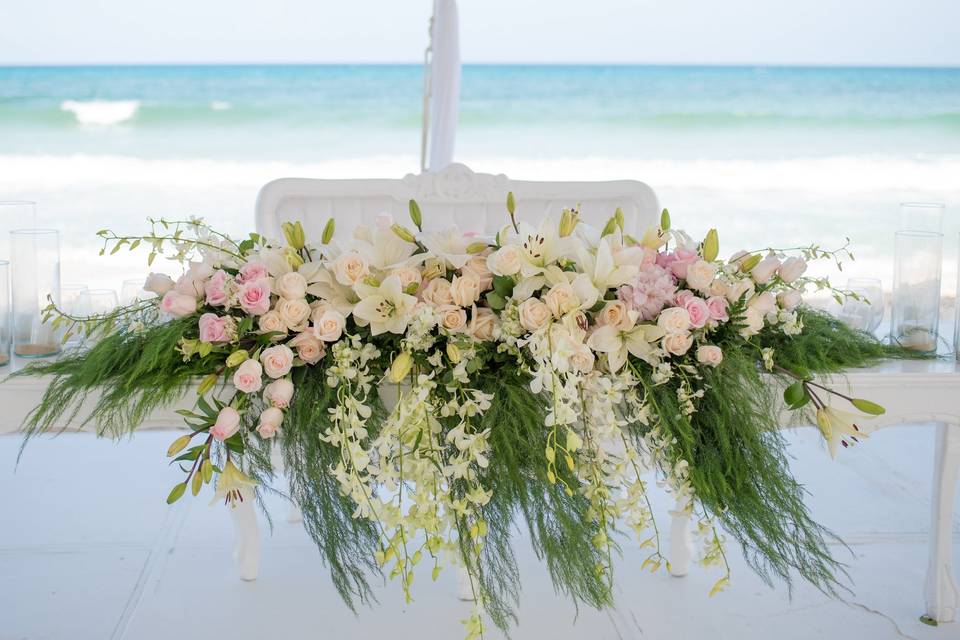 Ceremonia en la playa