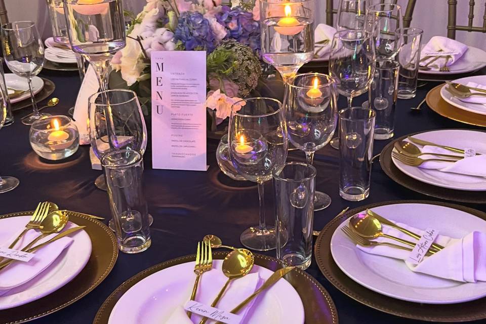 Organización de cada detalle de la boda