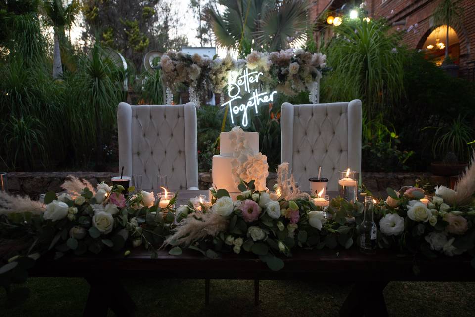 Organización de cada detalle de la boda