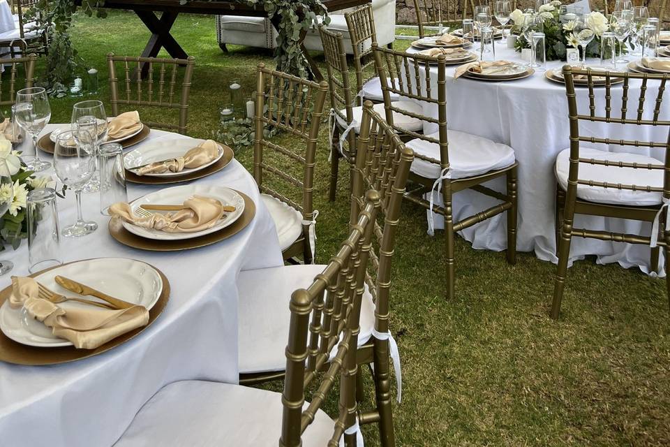 Organización de cada detalle de la boda