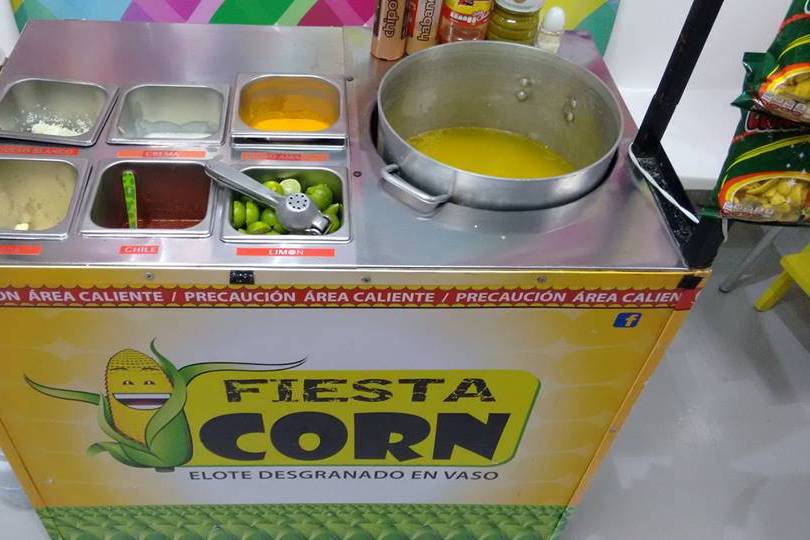 Fiesta Corn - Carrito de Elote - Consulta disponibilidad y precios