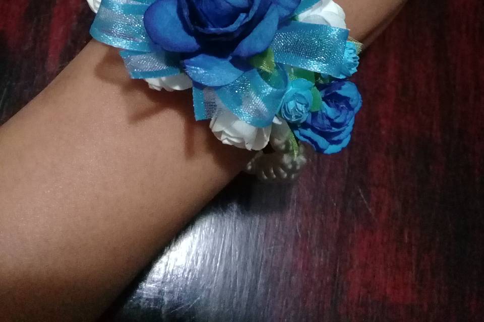 Flores azul