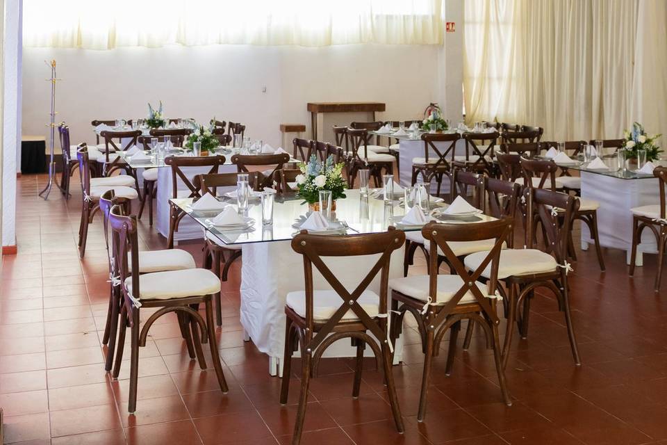 Montaje cristal en salón