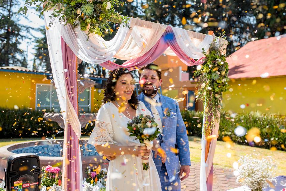 Boda Xochimilco, MEX