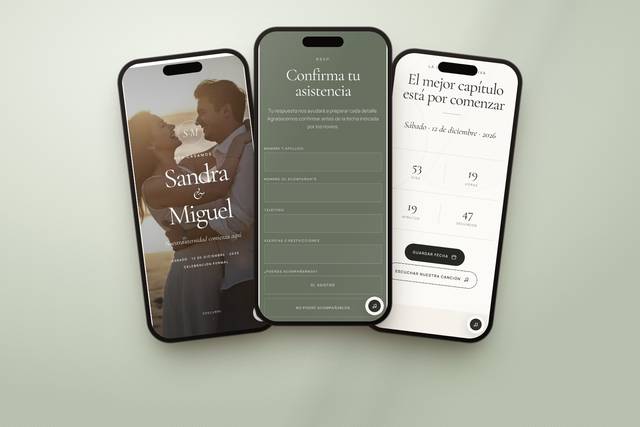 Invitación Sandra y Miguel