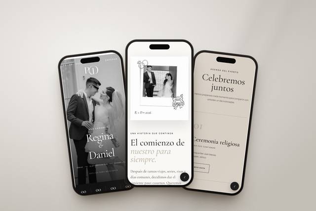 Invitación Regina y Daniel