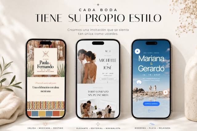Un estilo para cada boda