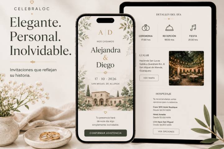 Elegante y personalizada