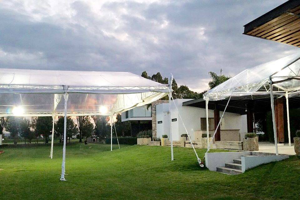 Jardín para boda en Querétaro