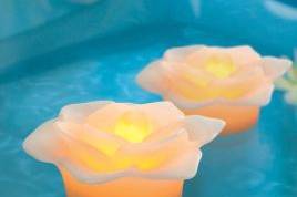 Velas flotantes