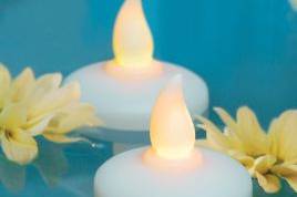 Velas flotantes