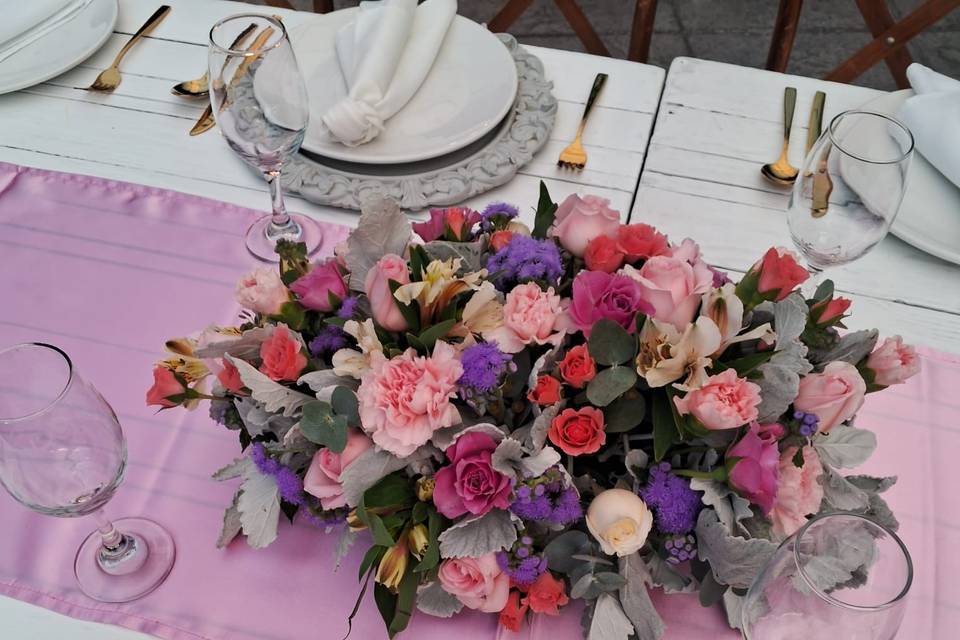 Centros de mesa para boda