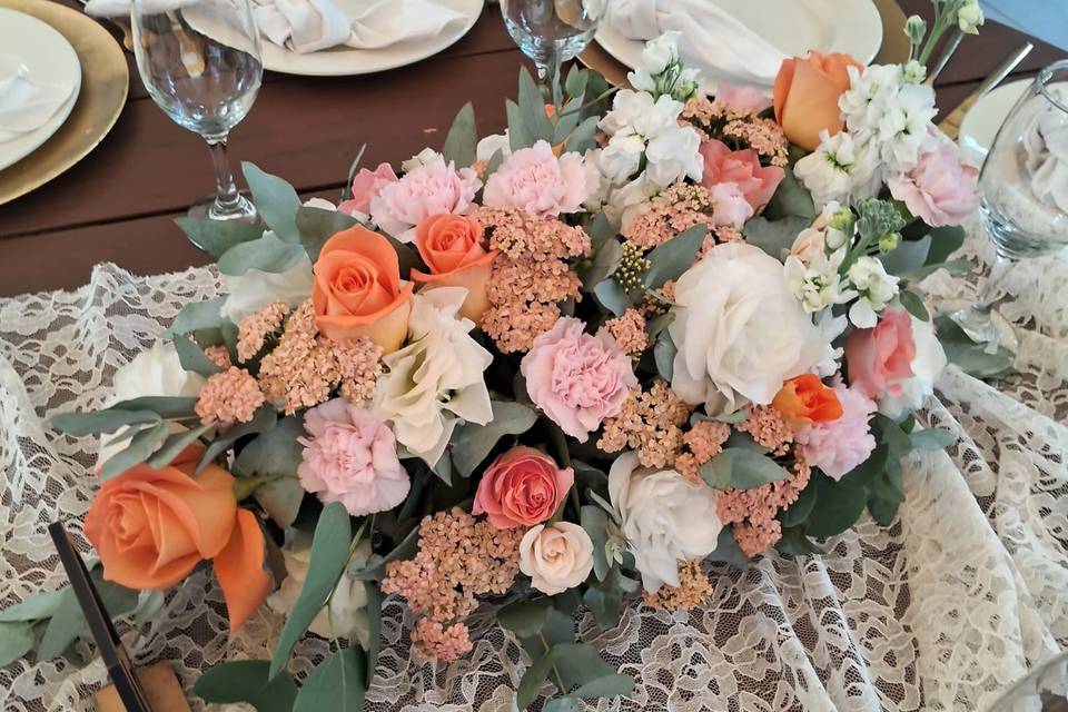 Centros de mesa para boda