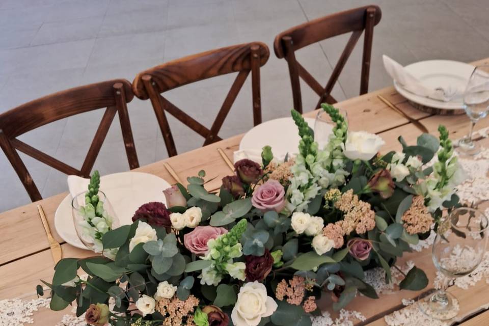 Centros de mesa para boda