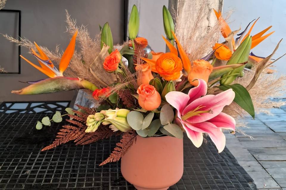 Centros de mesa para boda