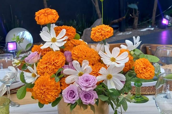 Centros de mesa para boda