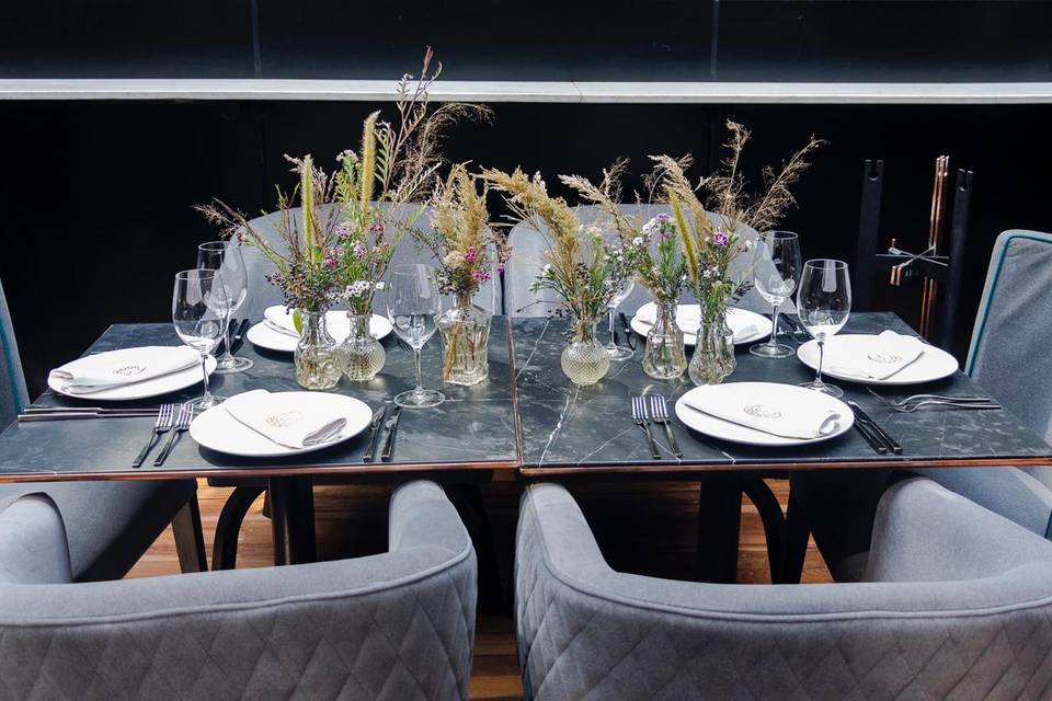 Centros de mesa para boda