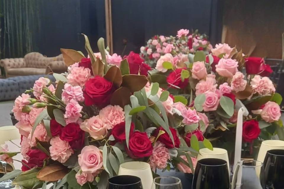 Centros de mesa para boda