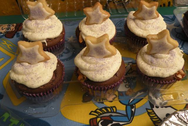 Cupcakes de snickers