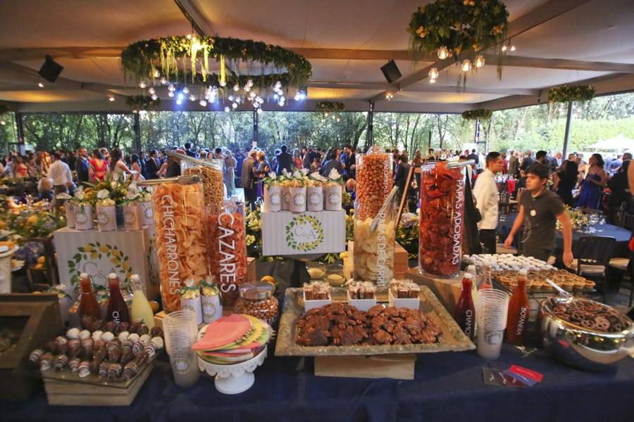 Mesa de dulces para boda