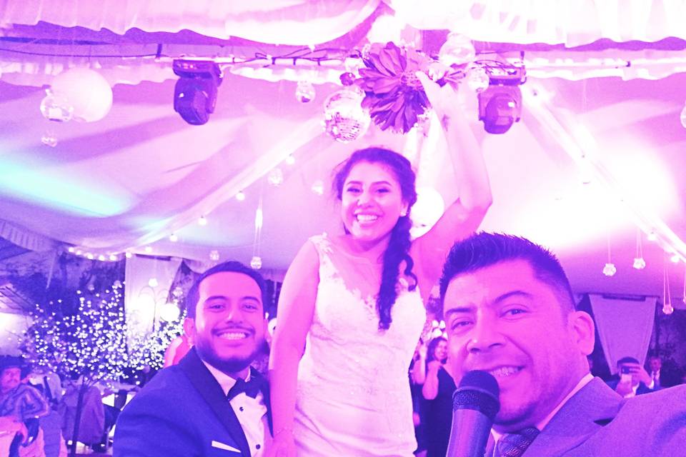 Novia en la silla