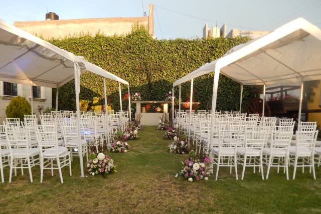 Jardin para ceremonia civil